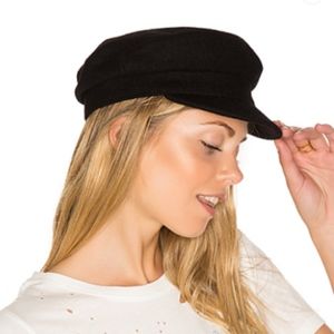 Janessa Leone Mattie Fisherman Cap in Black